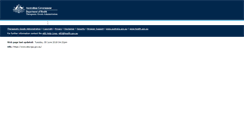 Desktop Screenshot of ebs.tga.gov.au